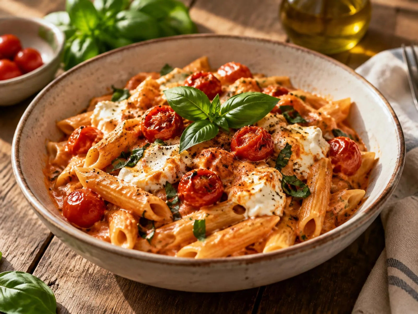 Cremige Tomaten-Pasta – einfach und schnell